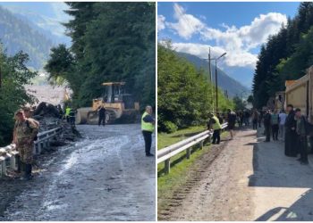 VIDEO: რა ხდება ამ წუთებში სტიქიის ზონაში – უახლესი კადრები ადგილიდან