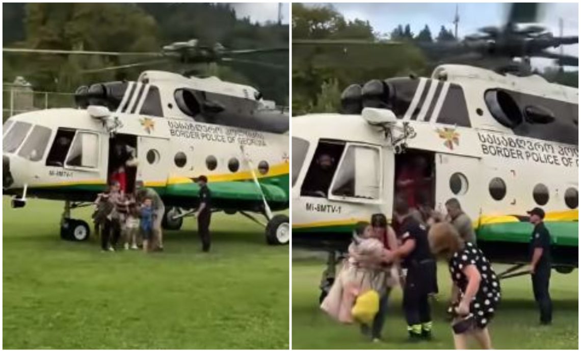 VIDEO: უახლესი კადრები შოვიდან – მაშველებმა კიდევ რამდენიმე ადამიანი მეწყერის ზონიდან გამოიყვანეს