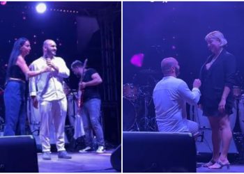 VIDEO: მოულოდნელი ხელის თხოვნა სცენაზე – ბიჭმა ლელა წურწუმიას კონცერტი შეაჩერა, რათა საყვარელი ქალისთვის ცოლობა ეთხოვა