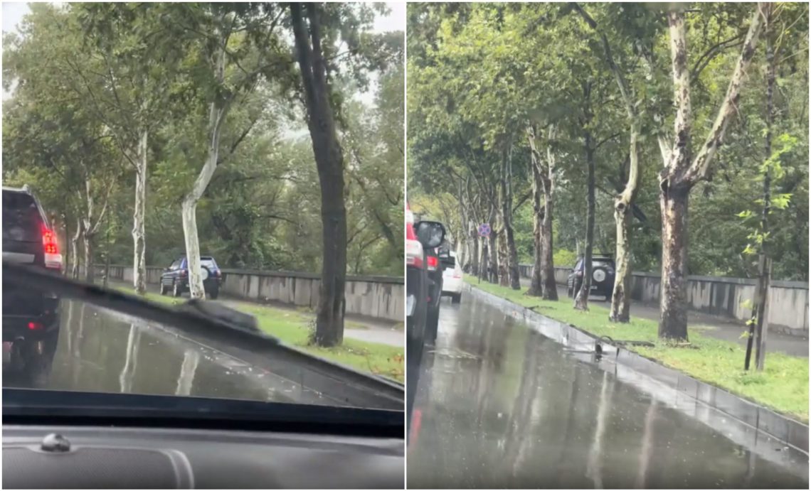 🎥 ავტომობილი ქვეითთა მოსიარულე გზაზე გადაადგილდება – რა კადრები ვრცელდება სოციალურ ქსელში