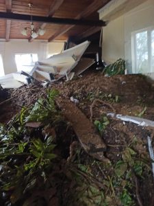 რა მდგომარეობაა სტიქიის შედეგად დაზარალებულ სოფელ ნინოშვილში - ფოტოები