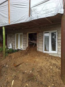 რა მდგომარეობაა სტიქიის შედეგად დაზარალებულ სოფელ ნინოშვილში - ფოტოები