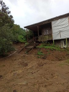 რა მდგომარეობაა სტიქიის შედეგად დაზარალებულ სოფელ ნინოშვილში - ფოტოები