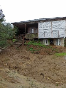 რა მდგომარეობაა სტიქიის შედეგად დაზარალებულ სოფელ ნინოშვილში - ფოტოები