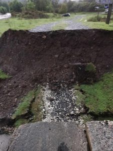 რა მდგომარეობაა სტიქიის შედეგად დაზარალებულ სოფელ ნინოშვილში - ფოტოები