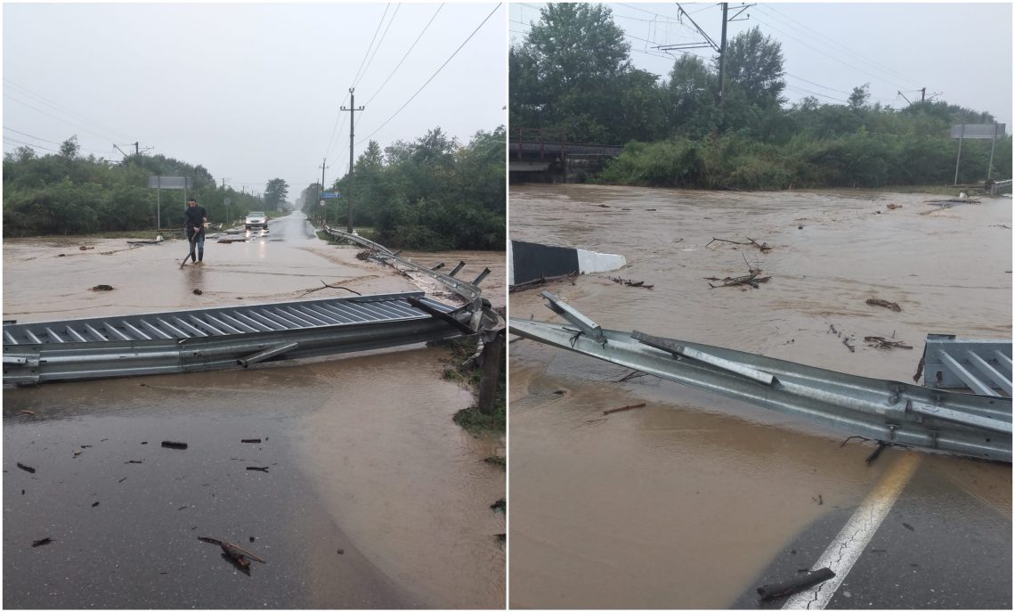 VIDEO: “ასეთი მდგომარეობაა ლესაში, ცენტრალურ მაგისტრალზე” – კადრები სტიქიის ზონიდან
