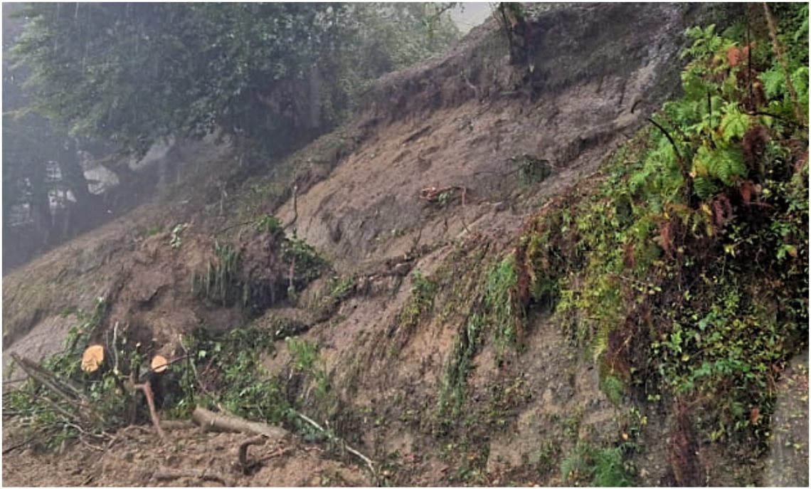 ქობულეთის სოფელ კონდიდში მეწყერი სახლში შევარდა