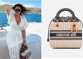 შორენა ბეგაშვილი ანტალიაში 4230 ევროს ღირებულების ჩანთით პოზირებს