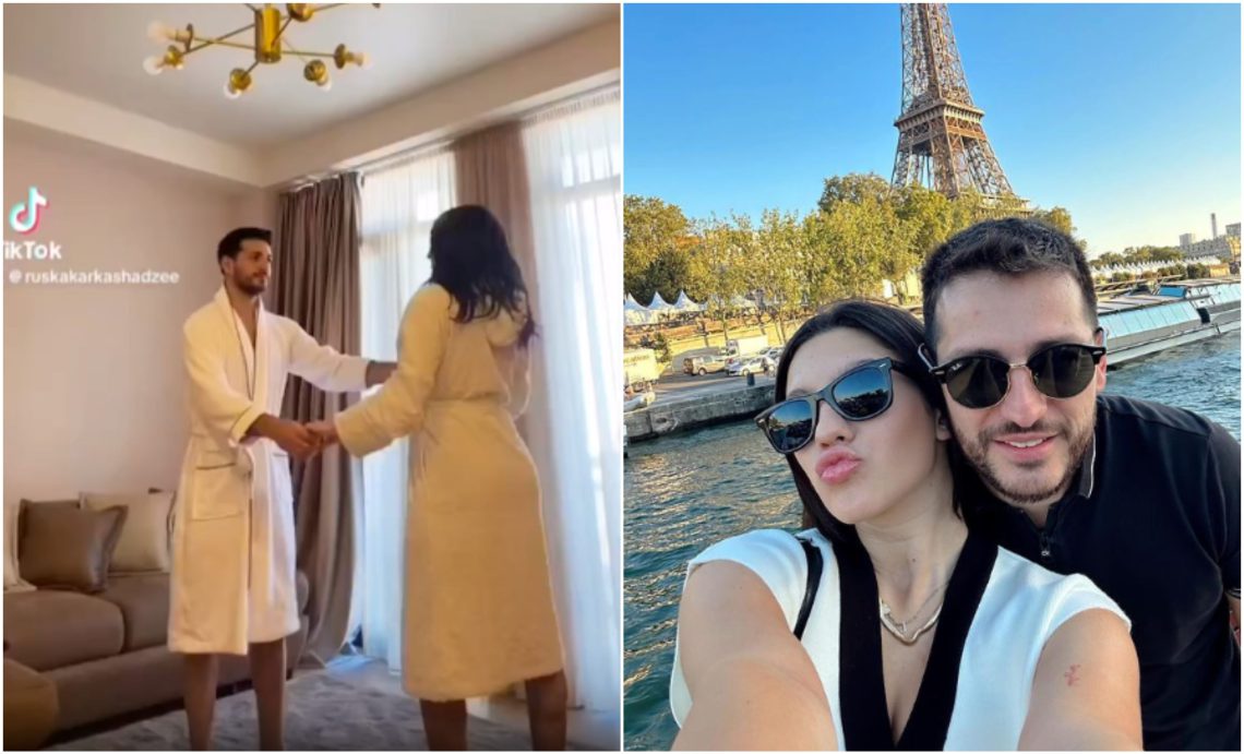 🎥 აცეკვებული ორსული რუსკა ქარქაშაძე მეუღლესთან ერთად – ნახეთ რომანტიკული ვიდეო