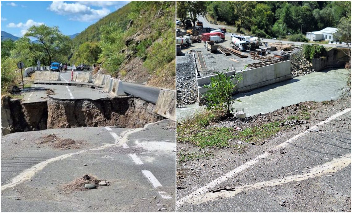 VIDEO: “რამდენიმე წუთის წინ საჩხერე-ონის დამაკავშირებელი გზა ჩამოიშალა” – რა ინფორმაცია ვრცედება სოციალურ ქსელში