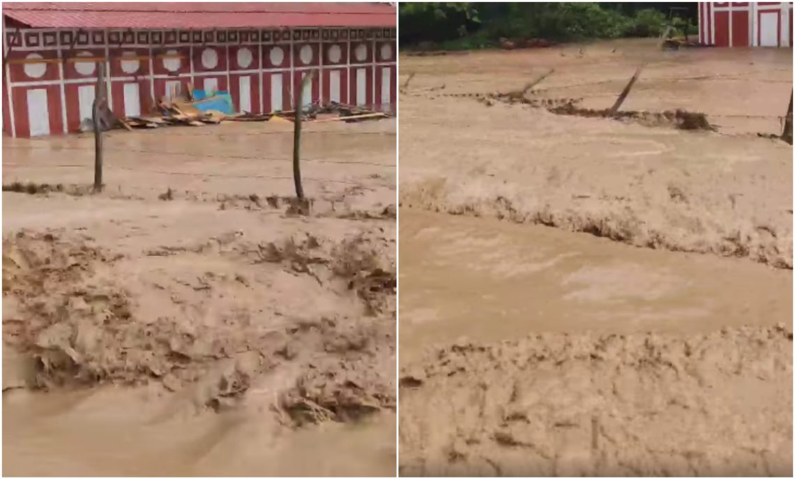 VIDEO: „გადაუარა ყველაფერს დატბორა ბაღები და სახლები” – კადრები სოფელ ფონადან