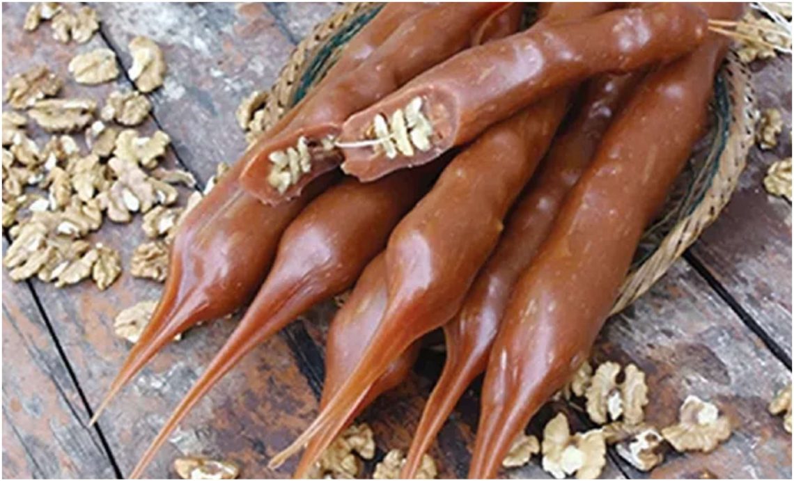 ჩურჩხელა – ომში მიმავალ მებრძოლთა განუყრელი საგზალი და თანამედროვე ქართველ სამხედროთა რაციონის შემადგენელი პროდუქტი