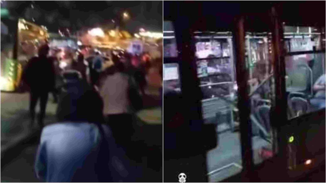 VIDEO: ყოველდღე ასეთი მდგომარეობაა , მოსახლეობა საზოგადოებრივი ტრანსპორტიდან ჩამოდის და ფეხით აგრძელებს მოძრაობას