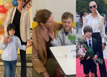 ირინა ონაშვილი, ზურა ჯაფარიძე, გოგოლა კალანდაძე, თათია შარანგია… – რომელი ცნობილი სახეების შვილები წავიდნენ წელს პირველ კლასში?