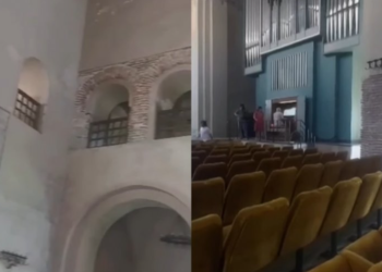 🎥 “ბიჭვინთაში ქართული ტაძარი გადაღებეს და მასში საკონცერტო დარბაზი მოაწყვეს” – რა შემაშფოთებელი კადრები ვრცელდება სოციალურ ქსელში