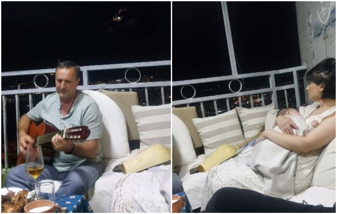 VIDEO: გელა დაიაური მეუღლესთან და პატარა ვაჩესთან ერთად – სოციალურ ქსელში ემოციური სიმღერა ვრცელდება