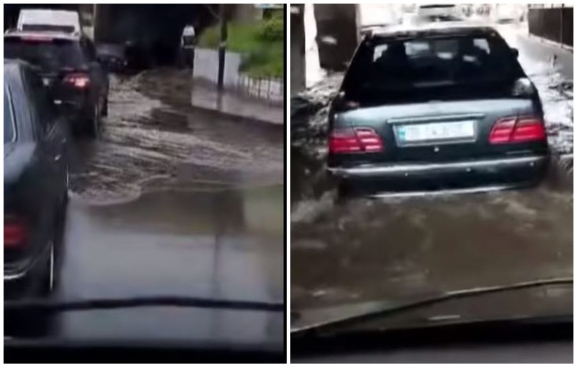 VIDEO: „ზესტაფონში ყოველი წვიმის დროს ასე იტბორება ეს ადგილი“ – რა ვიდეო ვრცელდება იმერეთიდან