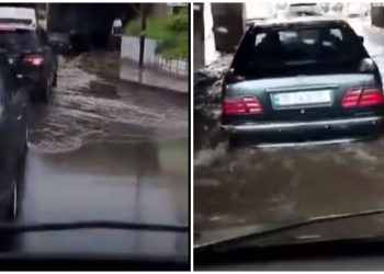 VIDEO: „ზესტაფონში ყოველი წვიმის დროს ასე იტბორება ეს ადგილი“ – რა ვიდეო ვრცელდება იმერეთიდან