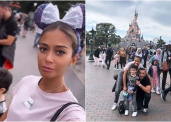 🎥 თათია შარანგია შვილთან და მეუღლესთან ერთად “დისნეილენდში” იმყოფება – ნახეთ უსაყვარლესი კადრები