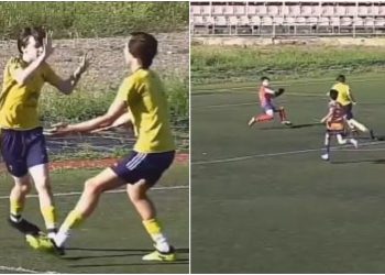 🎥 “პატარა კვარა” – ნახეთ, როგორ თამაშობს ფეხბურთს ხვიჩა კვარაცხელიას უმცროსი ძმა