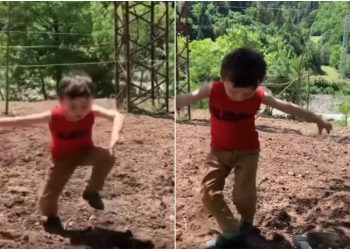 🎥 ნახეთ პატარა ბიჭის ვიდეო, რომელიც სოციალურ ქსელში გავრცელდა