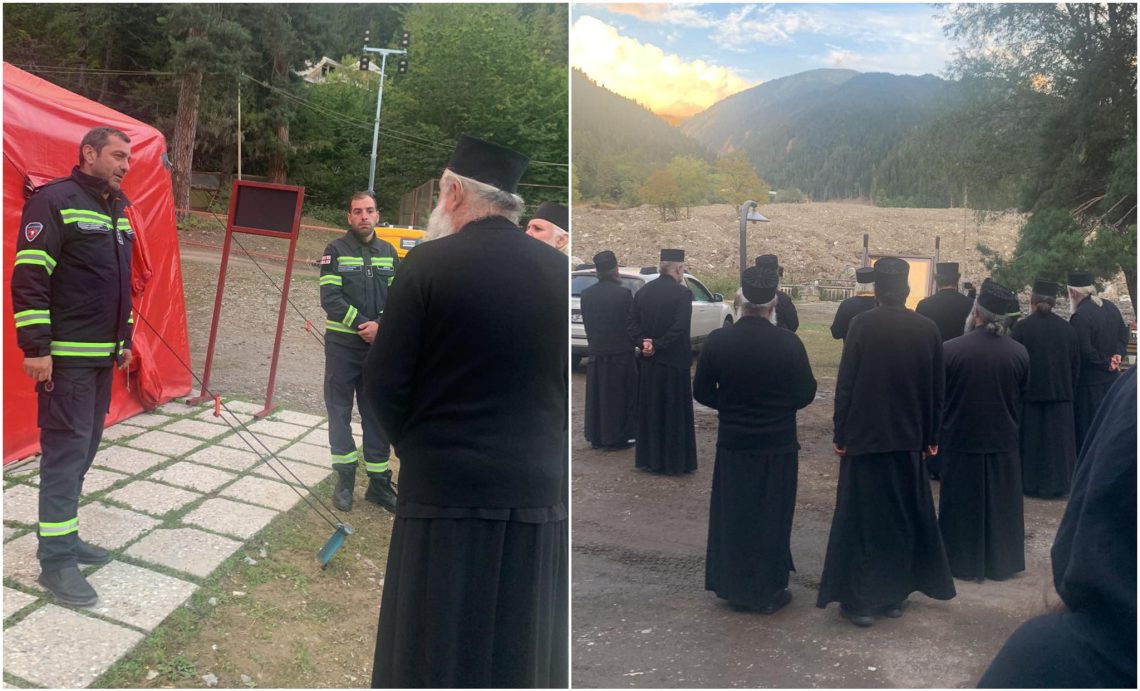 “დღეს 40-ე დღეა რაჭის ტრაგედიიდან – მამებმა გარდაცვლილთა სულებისთვის პანაშვიდი გადაიხადეს”