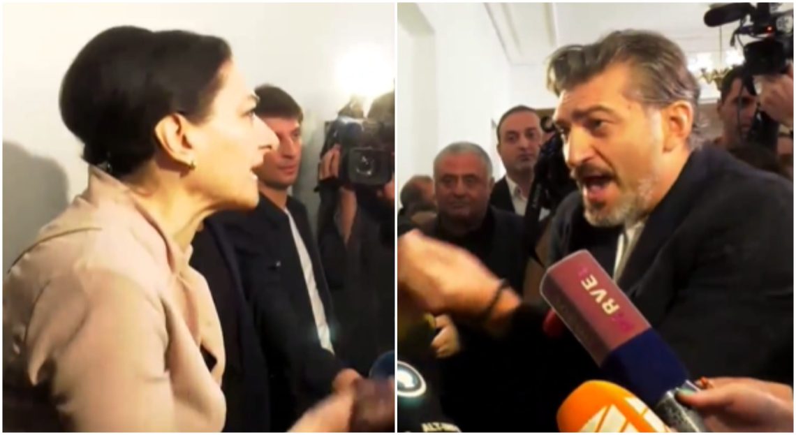 🎥 “არ ვარ მიჩვეული შენისთანა უზრდელებს” – დაპირისპირება თაკო ჩარკვიანსა და მიხეილ ყაველაშვილს შორის