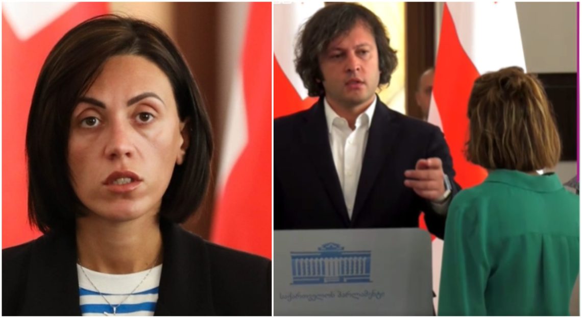 🎥 “ქალები ნუ ეფარებით ვითომ კაცებს” – ირაკლი კობახიძის და ანა წითლიძის დაპირისპირება პარლამენტში