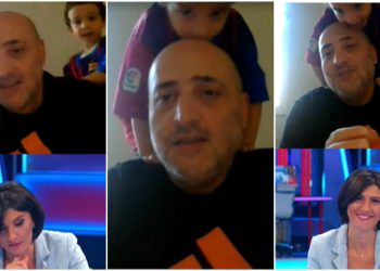 🎥 მიშა მშვილდაძეს შვილი პირდაპირ ეთერში შეეჭრა – ნახეთ, სახალისო ვიდეო