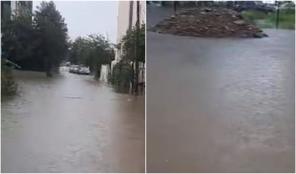 VIDEO: სტიქია შეკვეთილში – ნახეთ კადრები ადგილიდან