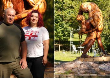 “ჩვენს სახლს ამერიკელები “არწივის”, ხოლო ქართველები “ტარიელისა და ვეფხვის” სახლს ეძახიან” – ქართველი წყვილის უჩვეულო ეზო ფილადელფიაში