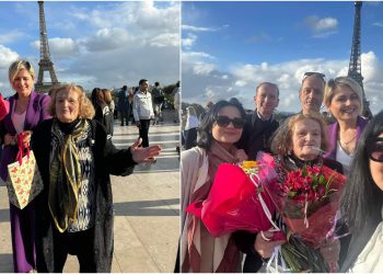 83 წლის ფრანგულის მასწავლებლის ახდენილი ოცნება – მოგზაურობა პარიზში გრძელდება