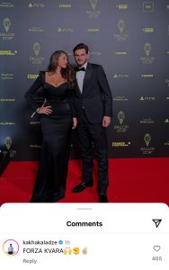 კახა კალაძე ხვიჩა კვარაცხელიას წარმატებას ეხმაურება - ნახეთ რას წერს თბილისის მერი