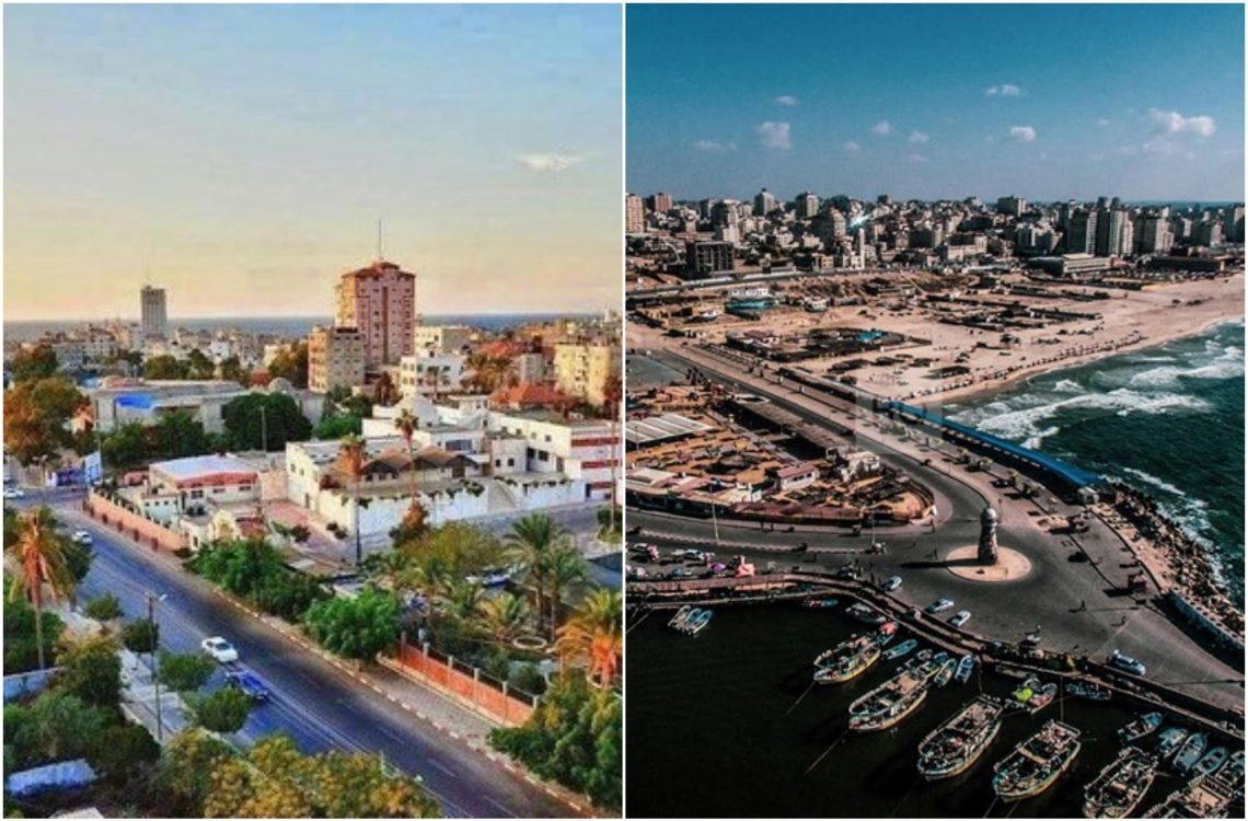 VIDEO: როგორ გამოიყურებოდა ღაზა დაბომბვამდე ცოტა ხნით ადრე და როგორია ის ახლა