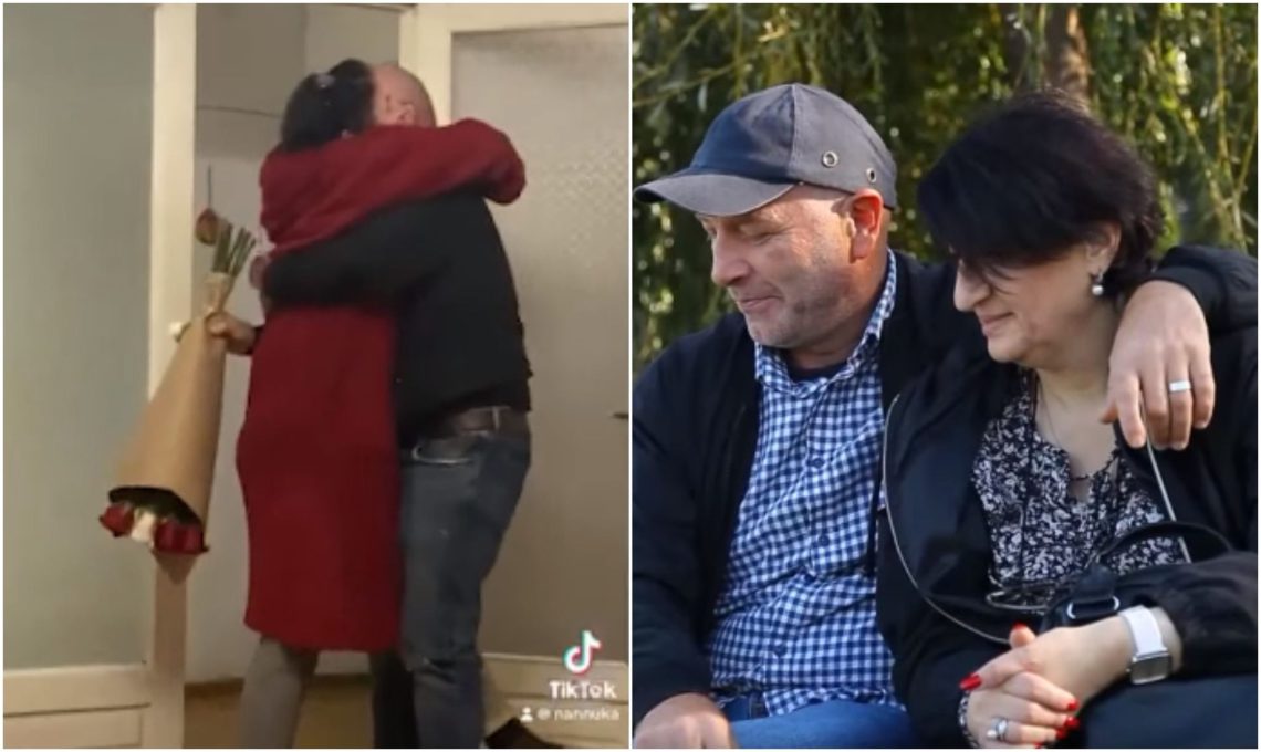 🎥 მეოთხე კლასიდან დაწყებული სიყვარულის ისტორია – წყვილი, რომლის შეხვედრის კადრებმა სოციაური ქსელი დაიპყრო