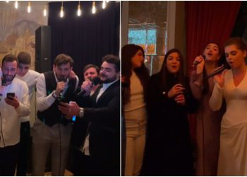 🎥 ქორწილში ამღერებული ხვიჩა და ნიცა – დაუვიწყარი კადრები წვეულებიდან