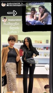 ლელა მებურიშვილი შორენა ბეგაშვილთან ერთად წლების წინ გადაღებულ ფოტოს აქვეყნებს