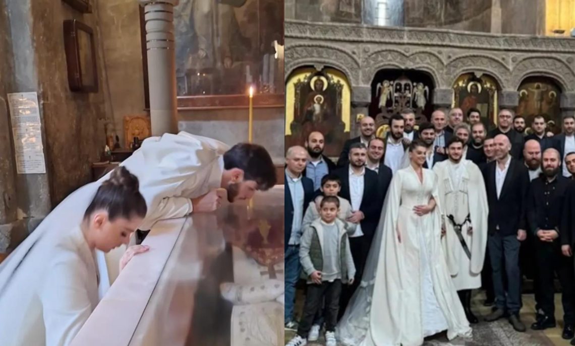 🎥 ნიცა თავაძის და ხვიჩა კვარაცხელიას ქორწილის აქამდე უცნობი კადრები