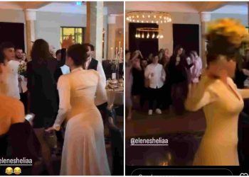 ვინ დაიჭირა ნიცას ნასროლი თაიგული – კადრები ხვიჩას და ნიცას ქორწილიდან