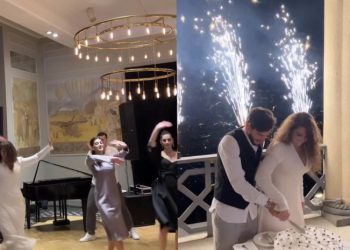 VIDEO: ნიცა თავაძემ ქორწილში აჭარული ცეკვა შეასრულა – ნახეთ კადრები