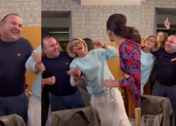 VIDEO: თიკა ფაცაციას დაბადების დღეზე აცეკვებული ლევან რატიანი – კადრები სოციალურ ქსელებს იპყრობს