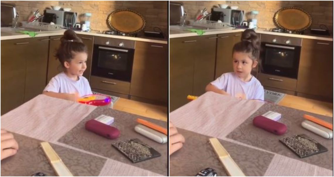 🎥 “ჭკუის კოლოფი” – პატარა ელის მარიას უსაყვარლესი ვიდეო