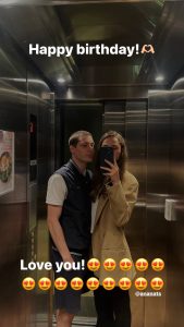 "ჩემი ცხოვრების ფავორიტი გოგო იუბილარია... მიყვარხარ" - მილოცვა ანა ნაცვლიშვილს და რომანტიკული ფოტოები სანდრო ჩიჩუასთან ერთად