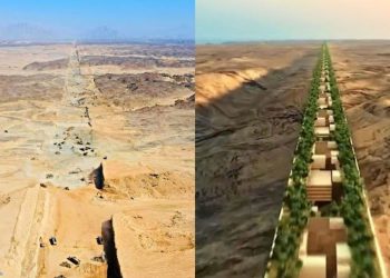 🎥 9 მილიონ ადამიანზე გათვლილი უზარმაზარი მეგა-ცათამბჯენის მშენებლბა დაიწყო – ნახეთ ფუტურისტული ურბანული საცხოვრებელი პროექტი