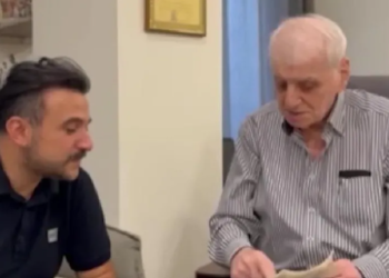 “ჩემი ტრაგედიის შემდეგ პირველი შეხვედრა მასთან, მხარზე მოჭერილი ხელი და ძლივს წარმოთქმული ფრაზა, უნდა გააგრძელო… დიდი კაცი წავიდა” – ნიკოლოზ წულუკიძის ემოციური პოსტი თენგიზ არჩვაძეზე