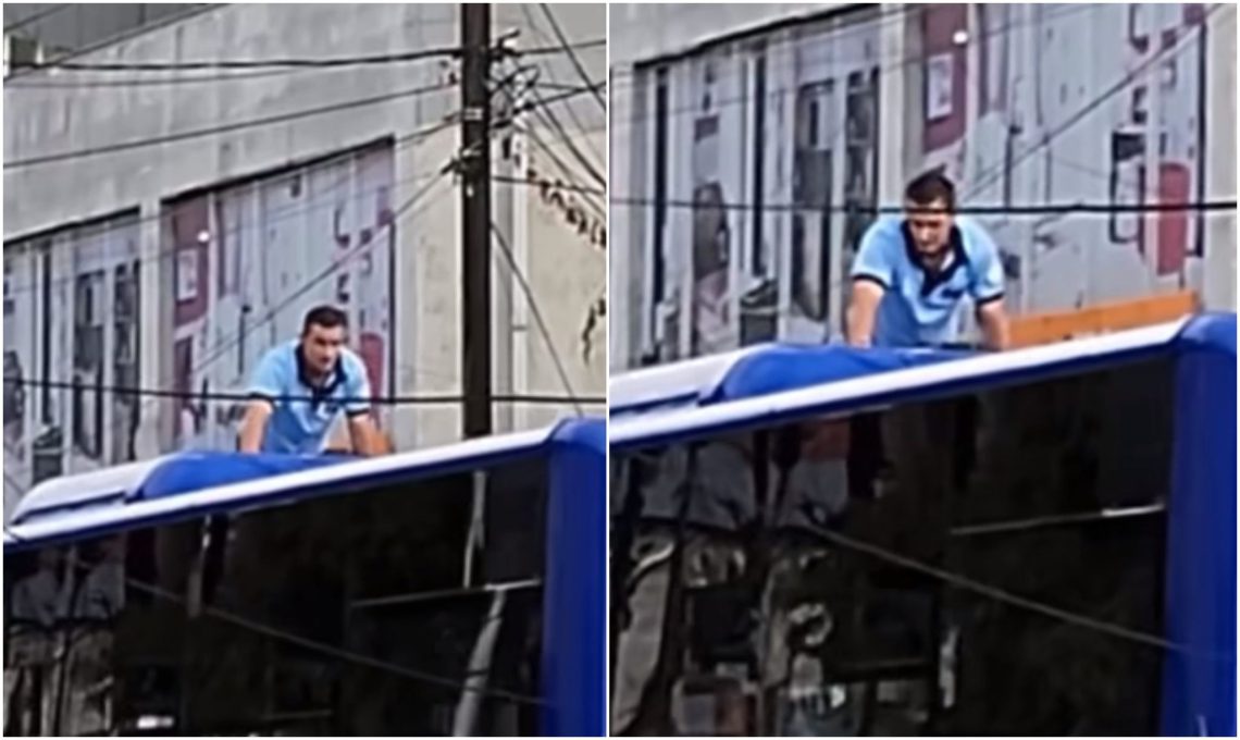 🎥 „კონტროლიორი ავტობუსის სახურავზე” – რა კადრები ვრცელდება სოციალურ ქსელში