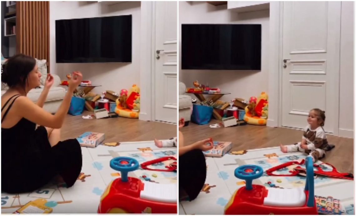 🎥 “დახატული გოგო” – ნანუკა გულუა შვილის უსაყვარლეს ვიდეოს აქვეყნებს