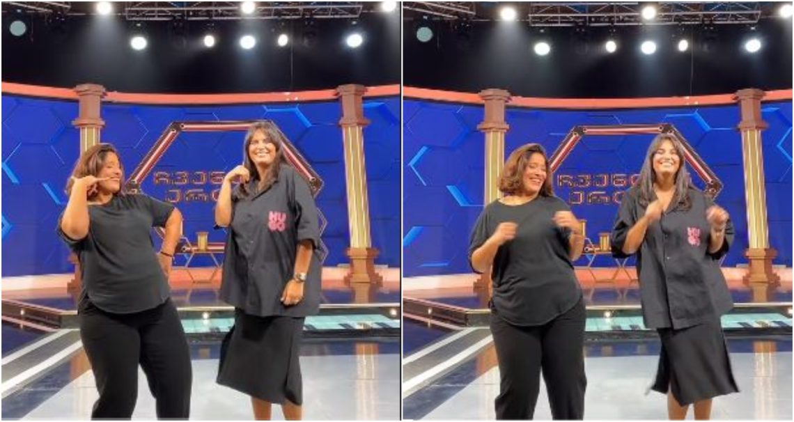 🎥 ნანუკა გულუას და სალომე შარვაძის ენერგიული ცეკვა – ნახეთ კადრები