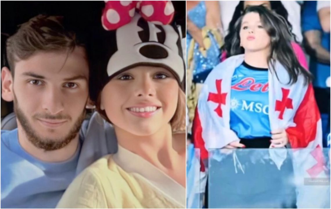 🎥 ნიცა თავაძე კვარას ტრიბუნებიდან ამხნევებდა – ნახეთ რა კადრებს აქვეყნებს ფეხბურთელის საცოლე