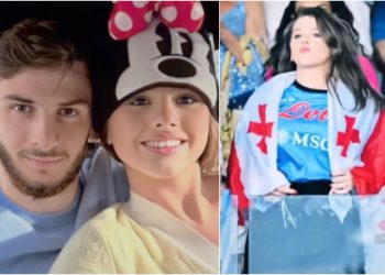 🎥 ნიცა თავაძე კვარას ტრიბუნებიდან ამხნევებდა – ნახეთ რა კადრებს აქვეყნებს ფეხბურთელის საცოლე